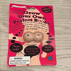 Grow Your Own Perfect Boobs Gag Gift